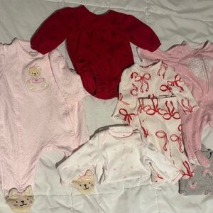 Baby girl branded clothing size newborn and 0-3 months